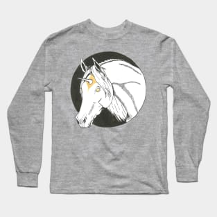 Ghostly Unicorn Long Sleeve T-Shirt